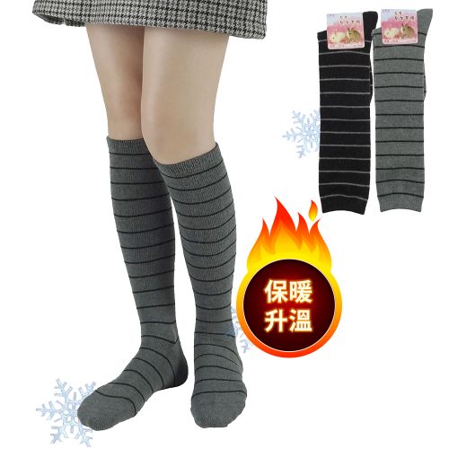 本之豐, 中統/半統襪, 兔毛+羊毛保暖禦寒中統條...