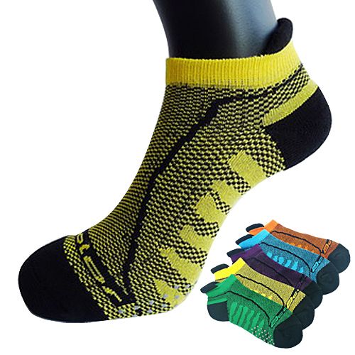 三合豐 Acolor, 運動襪/運動船襪, 竹炭透氣型氣墊止滑 款